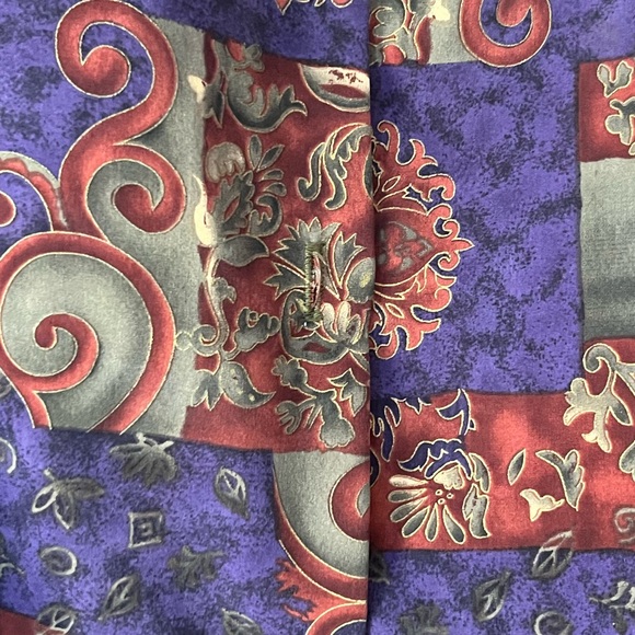 Vintage Plus Size 6X Button Down Blouse - Picture 2 of 7